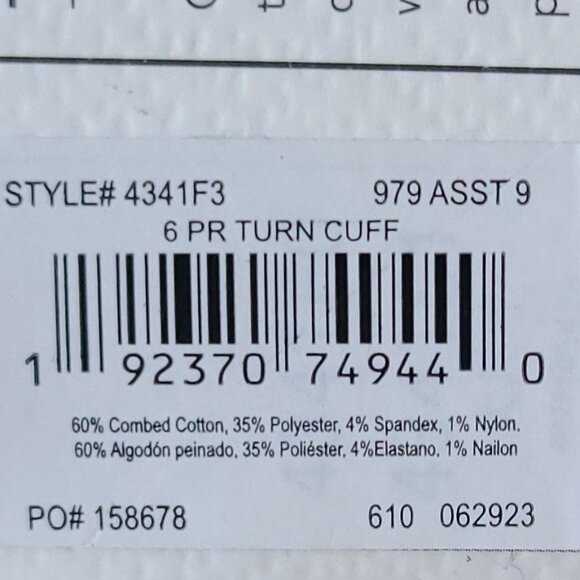 WOMENS GOLD TOE TURN CUFF MIDI CREW SOCKS LIMITED DESIGNER COLLECTOR EDITION - Picture 9 of 10